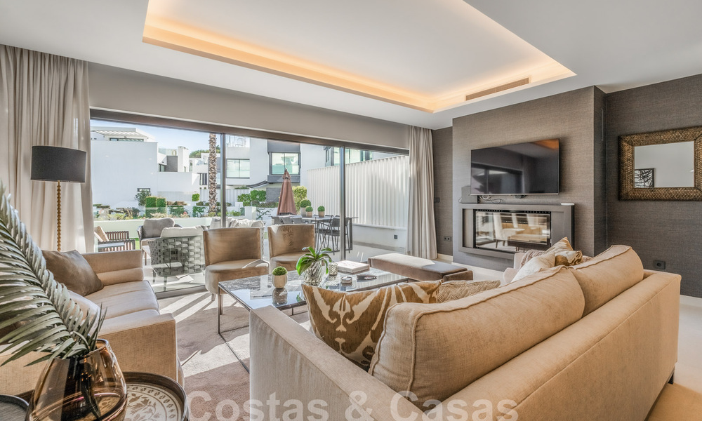 Maison moderne et familiale à vendre dans un complexe balnéaire à quelques minutes à pied du centre d'Estepona 59414