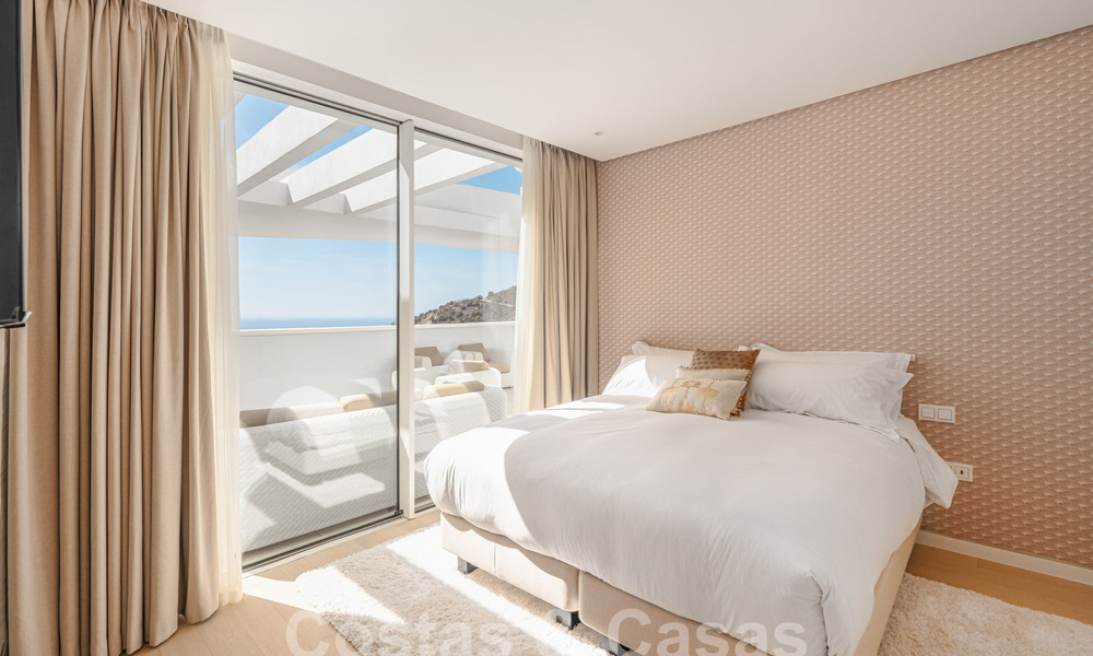 Penthouse prêt à emménager à vendre dans une resort exclusive à quelques minutes du centre de Marbella 59342