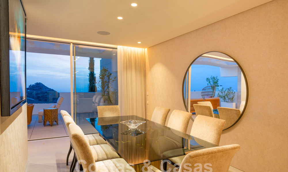 Penthouse d'avant-garde à vendre avec vue panoramique à 180°, dans les collines de Marbella 59423