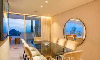 Penthouse d'avant-garde à vendre avec vue panoramique à 180°, dans les collines de Marbella 59423 