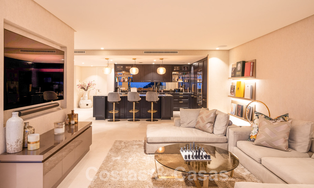 Penthouse d'avant-garde à vendre avec vue panoramique à 180°, dans les collines de Marbella 59424