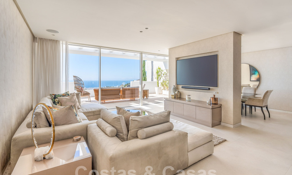 Penthouse d'avant-garde à vendre avec vue panoramique à 180°, dans les collines de Marbella 59426