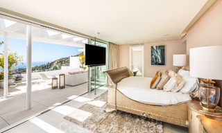 Penthouse d'avant-garde à vendre avec vue panoramique à 180°, dans les collines de Marbella 59428 