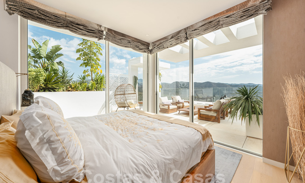 Penthouse contemporain de luxe avec vue magique sur la mer à vendre à proximité du centre de Marbella 59433