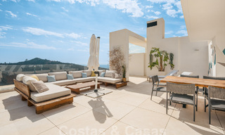 Penthouse contemporain de luxe avec vue magique sur la mer à vendre à proximité du centre de Marbella 59434 