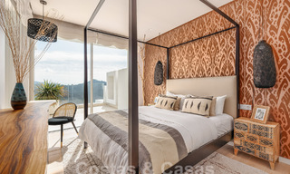 Penthouse contemporain de luxe avec vue magique sur la mer à vendre à proximité du centre de Marbella 59440 