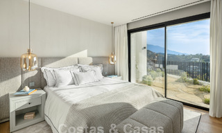 Villa andalouse moderne de luxe avec vue imprenable sur la mer à vendre dans le quartier fermé de La Quinta, Marbella - Benahavis 59541 