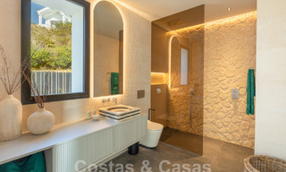 Villa andalouse moderne de luxe avec vue imprenable sur la mer à vendre dans le quartier fermé de La Quinta, Marbella - Benahavis 59543 