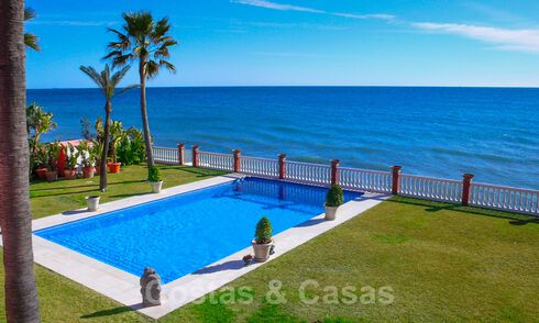 Villa de luxe en première ligne de plage à vendre - Marbella - Estepona 31111