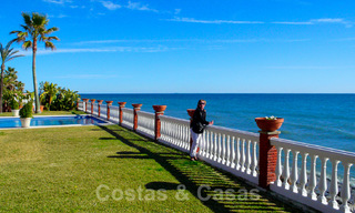 Villa de luxe en première ligne de plage à vendre - Marbella - Estepona 31112 