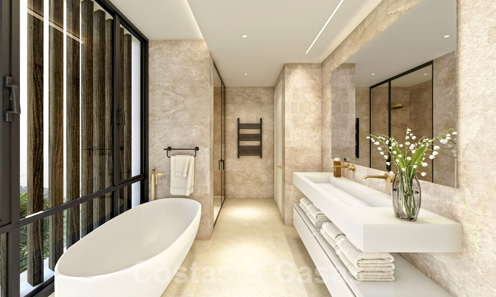 Nouveau développement avec 5 villas de luxe sophistiquées à vendre à quelques pas de la plage près de Puerto Banus, Marbella 59376
