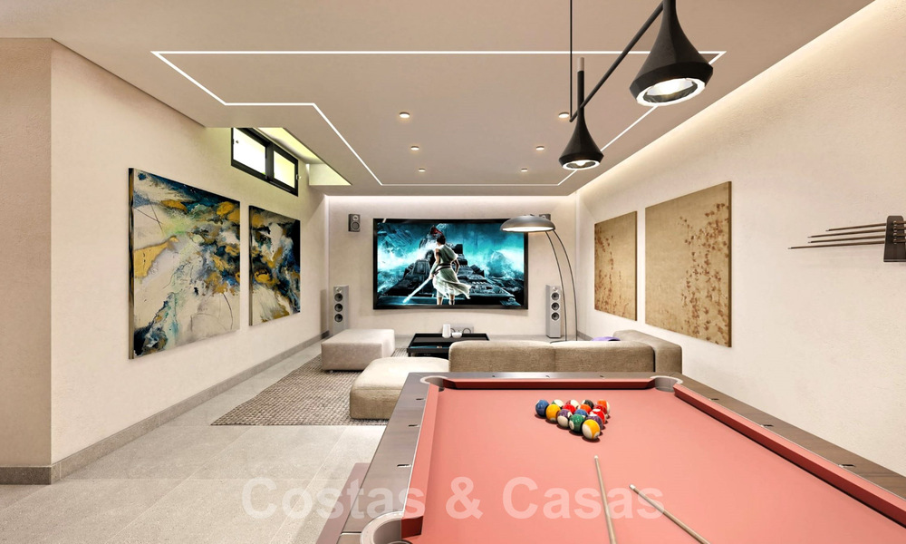 Nouveau développement avec 5 villas de luxe sophistiquées à vendre à quelques pas de la plage près de Puerto Banus, Marbella 59378