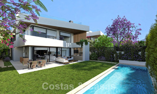 Nouveau développement avec 5 villas de luxe sophistiquées à vendre à quelques pas de la plage près de Puerto Banus, Marbella 59380 