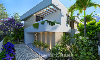 Nouveau développement avec 5 villas de luxe sophistiquées à vendre à quelques pas de la plage près de Puerto Banus, Marbella 59381 
