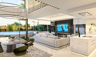 Nouveau développement avec 5 villas de luxe sophistiquées à vendre à quelques pas de la plage près de Puerto Banus, Marbella 59382 