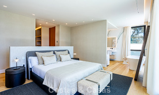 Villa contemporaine neuve à vendre dans une urbanisation golfique privilégiée sur le Nouveau Golden Mile, Marbella - Benahavis 782479 