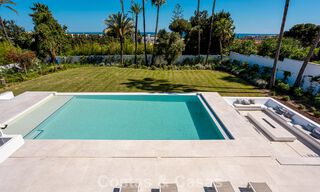 Villa contemporaine neuve à vendre dans une urbanisation golfique privilégiée sur le Nouveau Golden Mile, Marbella - Benahavis 782483 