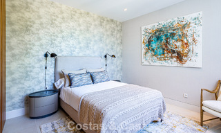 Villa contemporaine neuve à vendre dans une urbanisation golfique privilégiée sur le Nouveau Golden Mile, Marbella - Benahavis 782490 