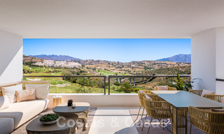 Appartements modernes en front de golf avec vue sur la mer à vendre à Mijas - Costa del Sol 59476 