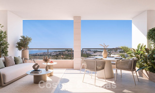 Appartements modernes en front de golf avec vue sur la mer à vendre à Mijas - Costa del Sol 59479 