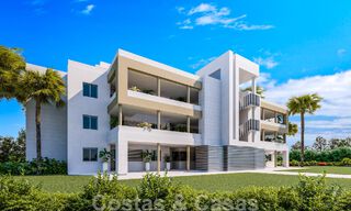 Appartements modernes en front de golf avec vue sur la mer à vendre à Mijas - Costa del Sol 59484 