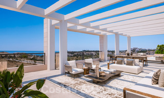 Appartements modernes en front de golf avec vue sur la mer à vendre à Mijas - Costa del Sol 59486 
