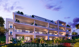 Appartements modernes en front de golf avec vue sur la mer à vendre à Mijas - Costa del Sol 59487 