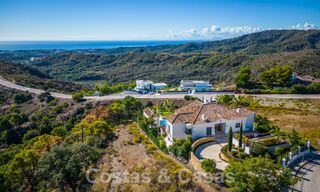 Villa de luxe de style méditerranéen à vendre avec vue panoramique sur la mer à Marbella - Benahavis 59832 