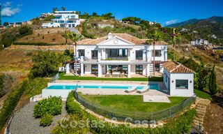 Villa de luxe de style méditerranéen à vendre avec vue panoramique sur la mer à Marbella - Benahavis 59834 