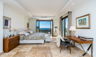 Villa de luxe de style méditerranéen à vendre avec vue panoramique sur la mer à Marbella - Benahavis 59835 