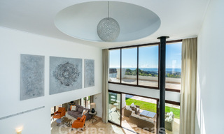 Villa de luxe de style méditerranéen à vendre avec vue panoramique sur la mer à Marbella - Benahavis 59844 