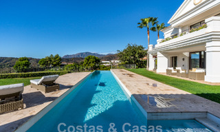Villa de luxe de style méditerranéen à vendre avec vue panoramique sur la mer à Marbella - Benahavis 59884 