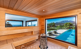 Villa de luxe de style méditerranéen à vendre avec vue panoramique sur la mer à Marbella - Benahavis 59889 