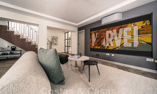 Villa de luxe rénovée de caractère avec vue sur la mer dans une communauté fermée à vendre à Nueva Andalucia, Marbella 60006 