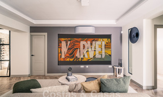 Villa de luxe rénovée de caractère avec vue sur la mer dans une communauté fermée à vendre à Nueva Andalucia, Marbella 60007 