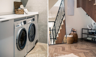 Villa de luxe rénovée de caractère avec vue sur la mer dans une communauté fermée à vendre à Nueva Andalucia, Marbella 60037 