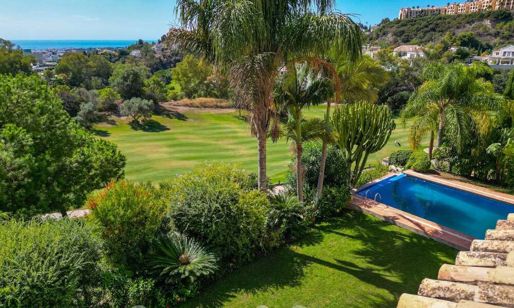Spacieuse villa de luxe à vendre, adjacente à un parcours de golf de prestigieux dans le complexe de golf La Quinta, Benahavis - Marbella 59756