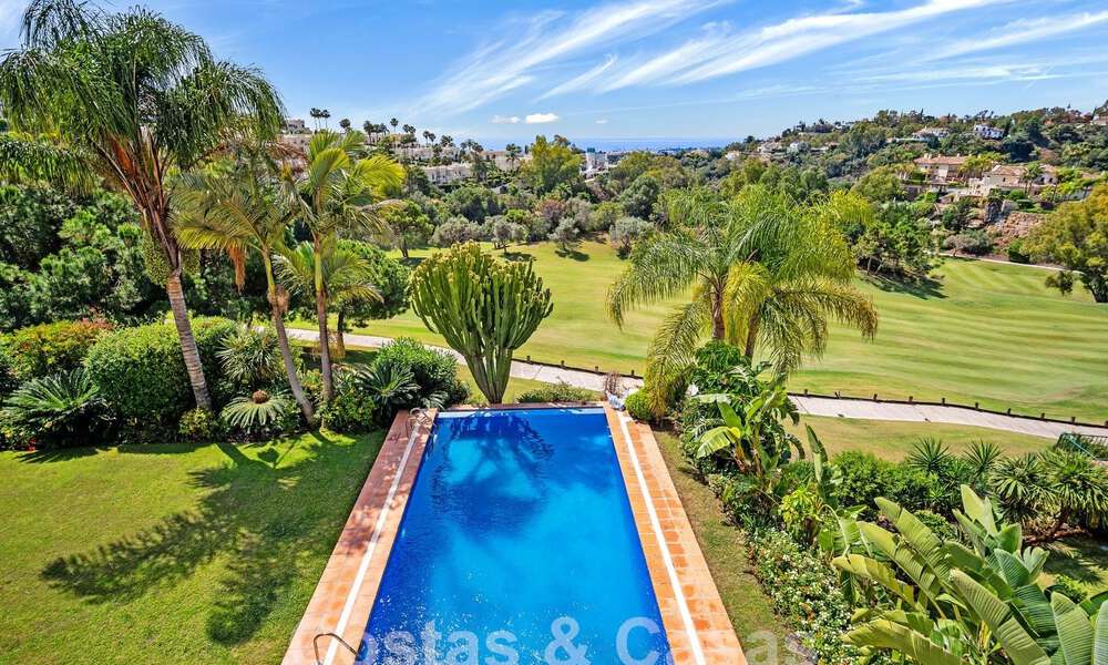 Spacieuse villa de luxe à vendre, adjacente à un parcours de golf de prestigieux dans le complexe de golf La Quinta, Benahavis - Marbella 59775