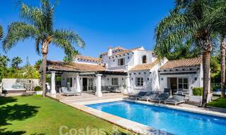 Villa contemporaine andalouse de luxe à vendre dans un environnement de golf haut de gamme à Nueva Andalucia, Marbella 59936 