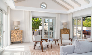 Villa contemporaine andalouse de luxe à vendre dans un environnement de golf haut de gamme à Nueva Andalucia, Marbella 59964 