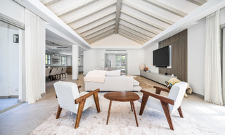 Villa contemporaine andalouse de luxe à vendre dans un environnement de golf haut de gamme à Nueva Andalucia, Marbella 59965 