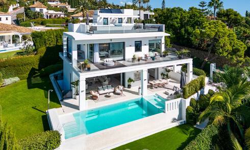 Villa de luxe au design moderniste à vendre sur le Golden Mile de Marbella 60039