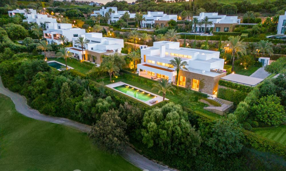 Villa de luxe moderniste à vendre, sur un terrain de golf primé de la Costa del Sol 59892