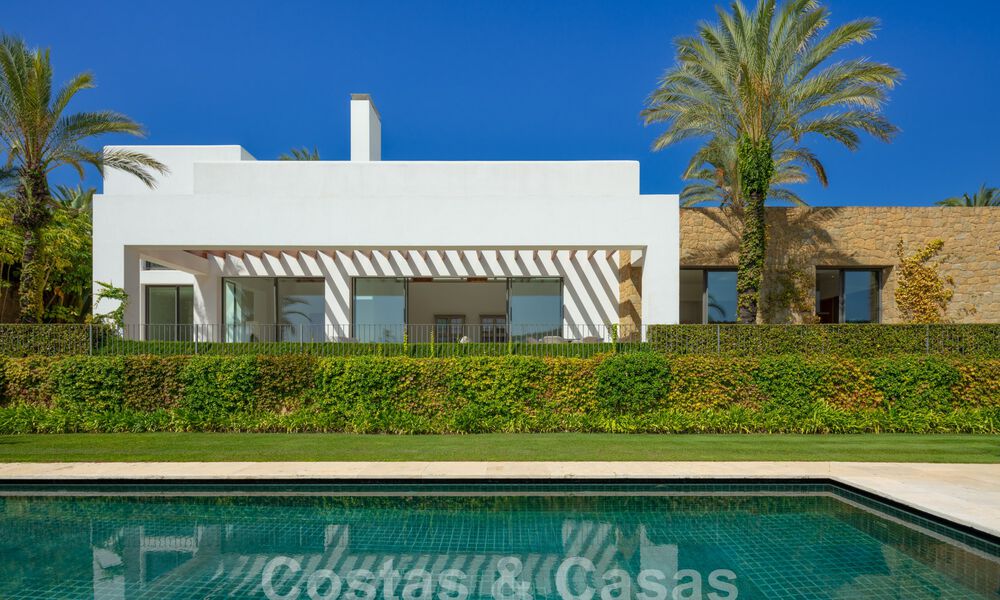 Villa de luxe moderniste à vendre, sur un terrain de golf primé de la Costa del Sol 59903