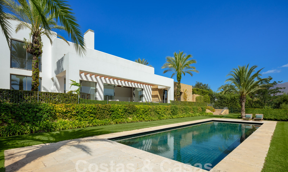 Villa de luxe moderniste à vendre, sur un terrain de golf primé de la Costa del Sol 59904