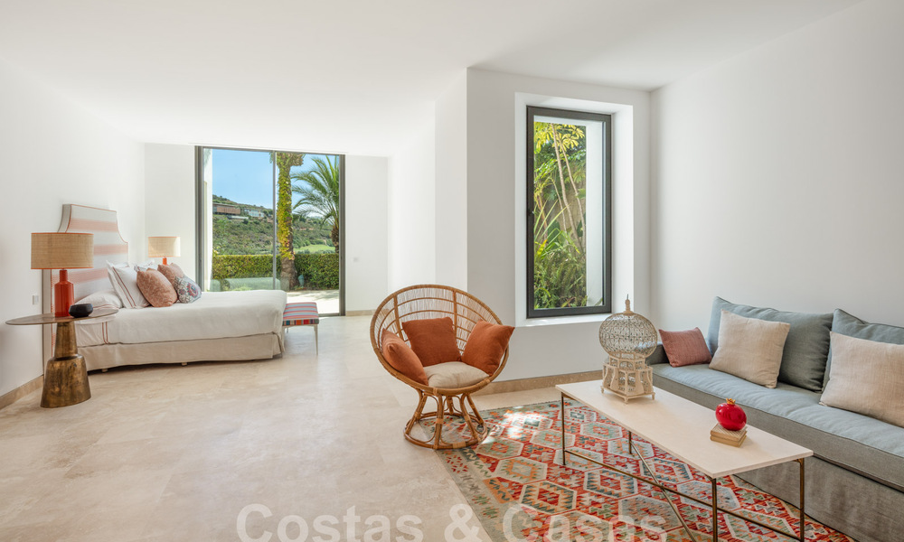 Villa de luxe moderniste à vendre, sur un terrain de golf primé de la Costa del Sol 59905