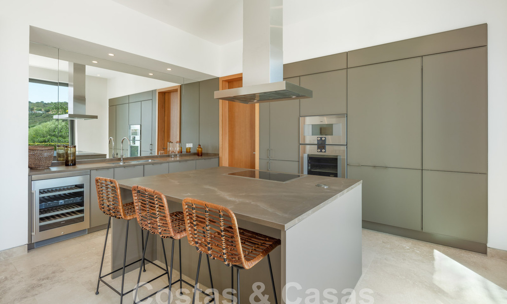 Villa de luxe moderniste à vendre, sur un terrain de golf primé de la Costa del Sol 59908