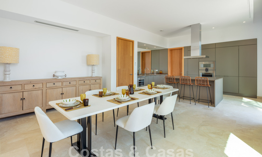 Villa de luxe moderniste à vendre, sur un terrain de golf primé de la Costa del Sol 59909