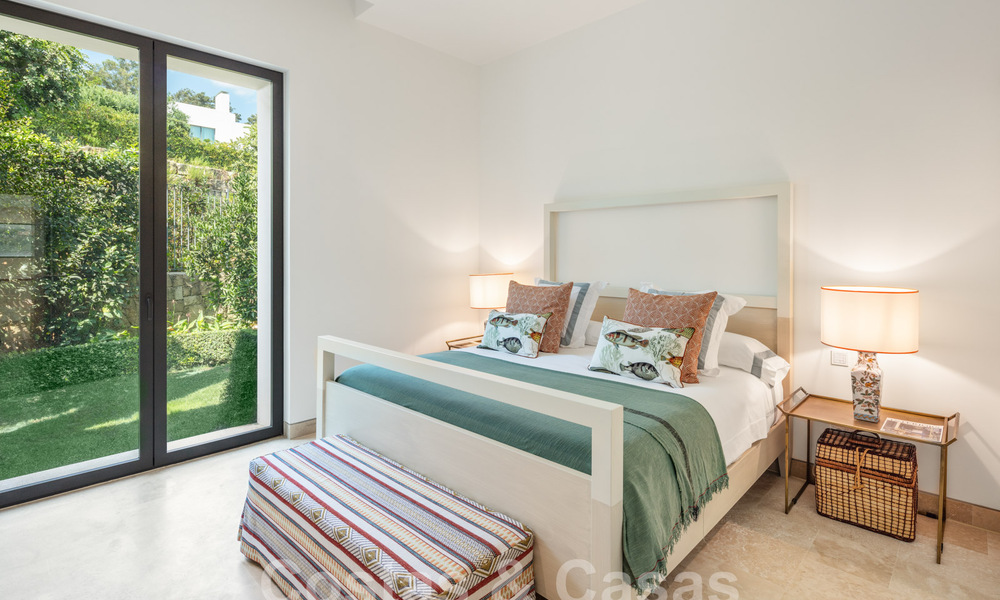 Villa de luxe moderniste à vendre, sur un terrain de golf primé de la Costa del Sol 59911