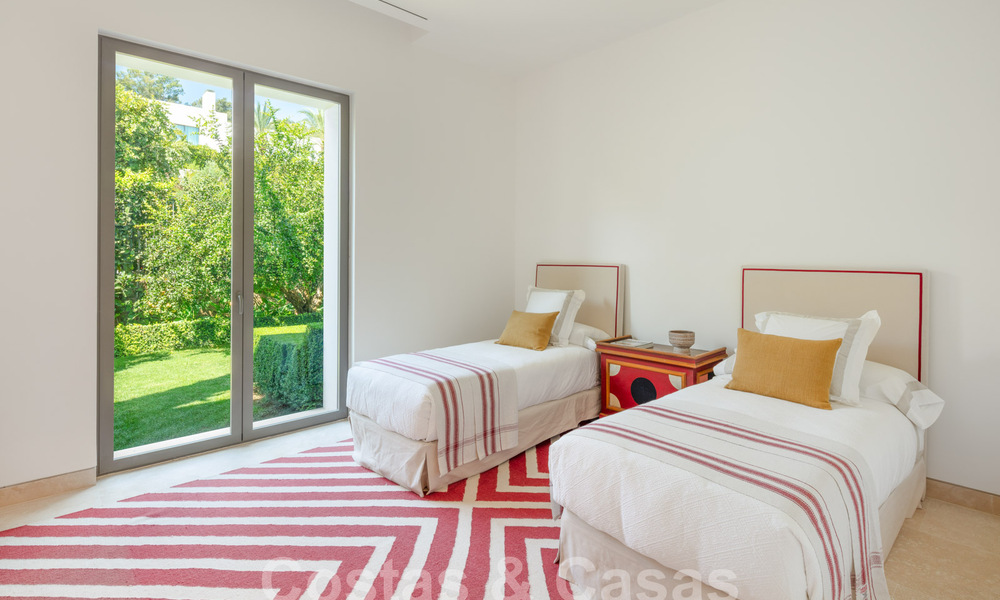 Villa de luxe moderniste à vendre, sur un terrain de golf primé de la Costa del Sol 59912